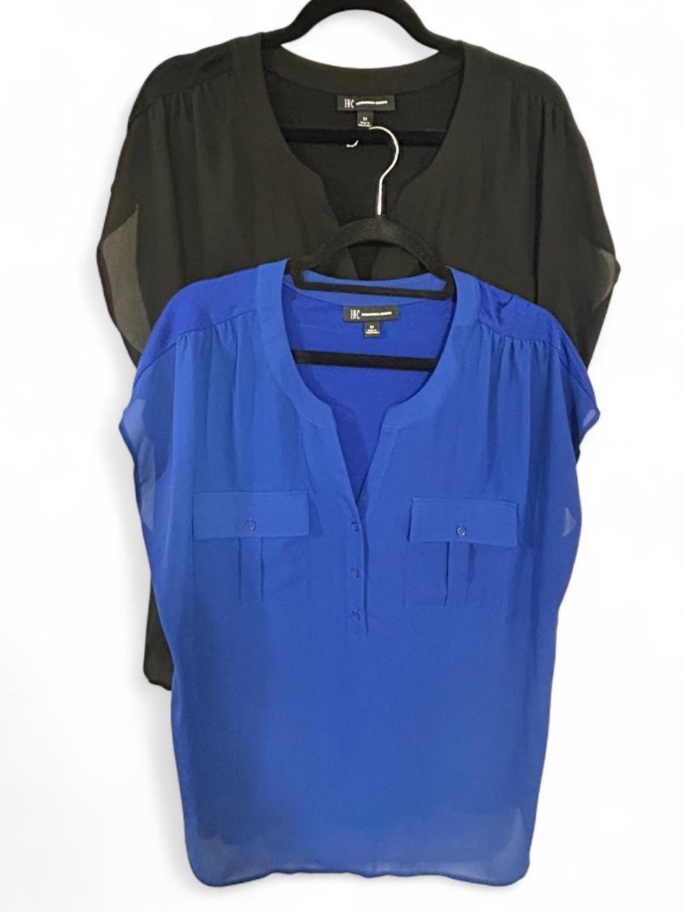 Set of two I.N.C. International Concepts blouses from Macy’s in women’s plus siz